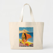 Calvi Corse Grote Tote Bag (Voorkant)