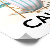 Calvi Corsica Reisposter Poster (Hoek)