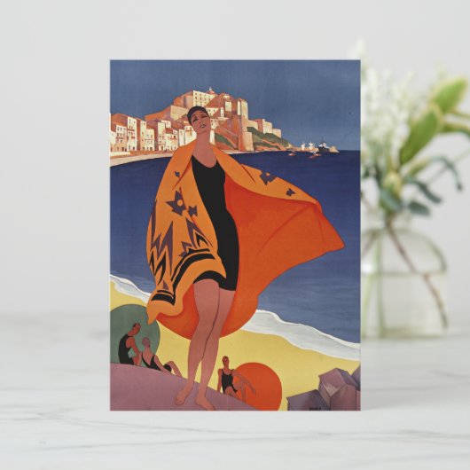 Calvi stad in Haute-Corse, Frankrijk Kaart (Staand voorkant)