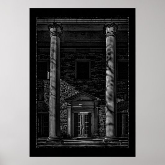 Calvijn Presbyteriaanse kerk nr. 1 met grens Poster (Voorkant)