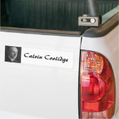 Calvin Coolidge 30 Bumpersticker (Op Truck)