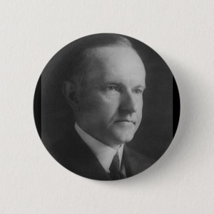 Calvin Coolidge 30 Ronde Button 5,7 Cm