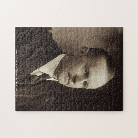 Calvin Coolidge 30ste President van de VS Legpuzzel (Horizontaal)