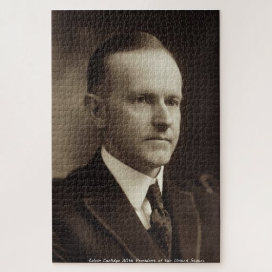 Calvin Coolidge 30th President of America Legpuzzel (Verticaal)