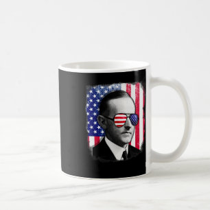 Calvin Coolidge Amerikaanse vlag op 4 juli Koffiemok