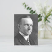 Calvin Coolidge Briefkaart (Staand voorkant)