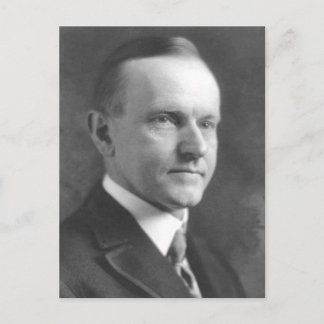 Calvin Coolidge Briefkaart