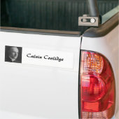 Calvin Coolidge Bumpersticker (Op Truck)