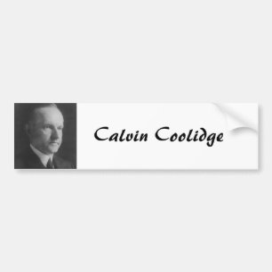 Calvin Coolidge Bumpersticker