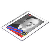 Calvin Coolidge-honkaarten Notitieboek (Linkerzijde)