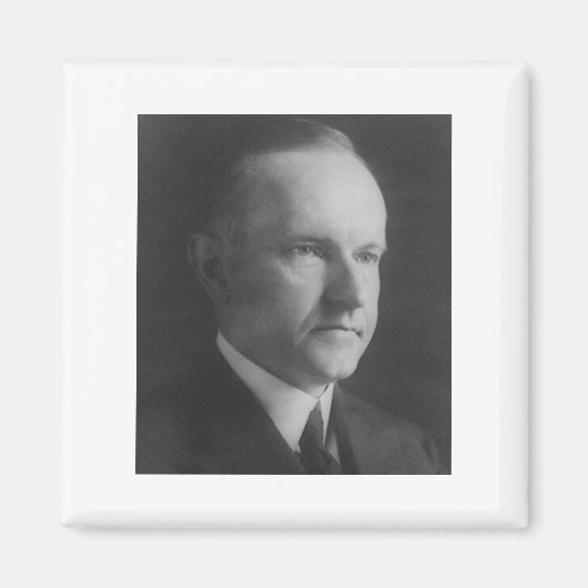 Calvin Coolidge Magneet (Voorkant)