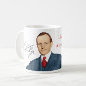 Calvin Coolidge Mok #10 (Voorkant links)
