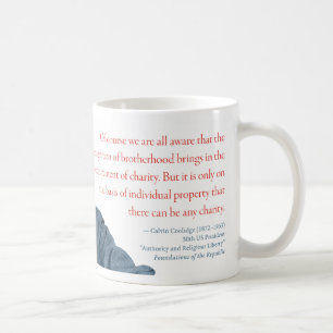 Calvin Coolidge Mok #14 "Charity"