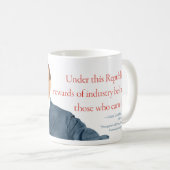 Calvin Coolidge Mok #20 "Rewards of Industry" (Voorkant rechts)