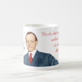 Calvin Coolidge Mok #22 "Het werk is Dignified" (Center)