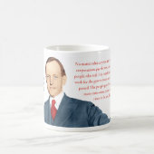 Calvin Coolidge Mok #2 "Belastend de Rich" (Center)
