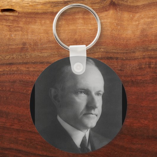 Calvin Coolidge Sleutelhanger (Voorkant)