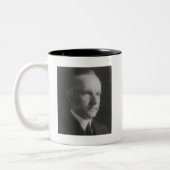 Calvin Coolidge Tweekleurige Koffiemok (Links)
