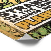 Calvin de Spiffy Spaceman Poster (Hoek)