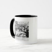 Calvin en Luther (graving) Mok (Voorkant links)