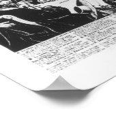 Calvin en Luther (graving) Poster (Hoek)