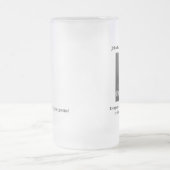 Calvin glazen bier matglas bierpul (Center)