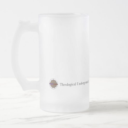 Calvin glazen bier matglas bierpul (Links)