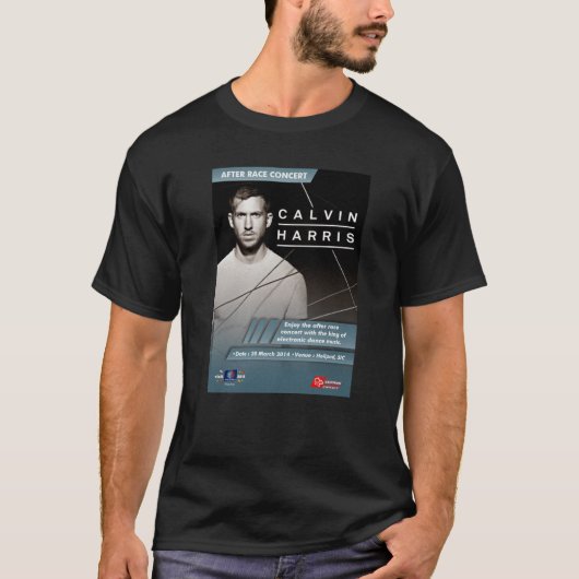 Calvin Harris T-shirt (Voorkant)