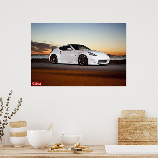 Calvin is 370z poster (Keuken)