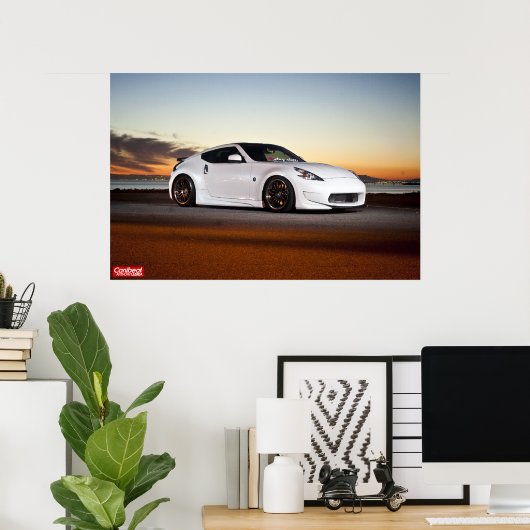 Calvin is 370z poster (Thuiskantoor)