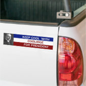 Calvin-kolide voor President Bumpersticker (Op Truck)