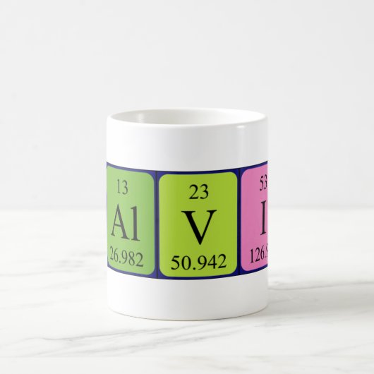 Calvin periodieke lijstnaam mok (Center)