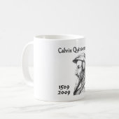 Calvin Quincentenary Koffiemok (Voorkant links)