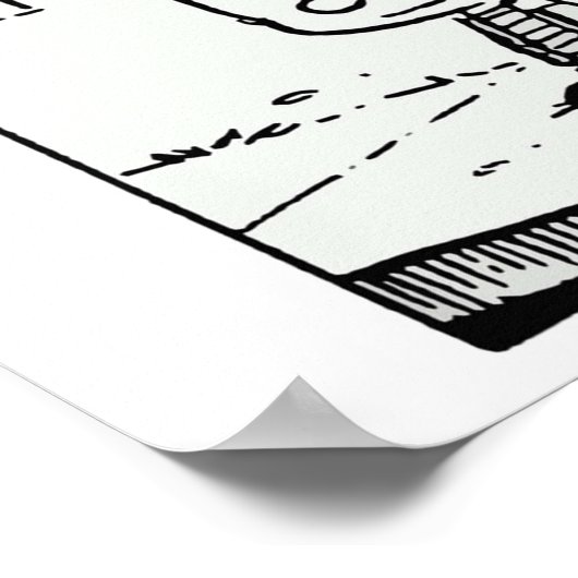 calvin volwassen worden is poster (Hoek)