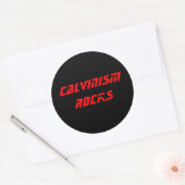 CALVINISM ROCKS STICKER (Envelop)