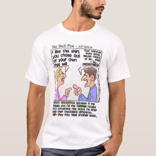 Calvinisme v/s Arminianisme T-shirt