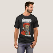 Calvinist Santa Quote T-shirt (Voorkant volledig)