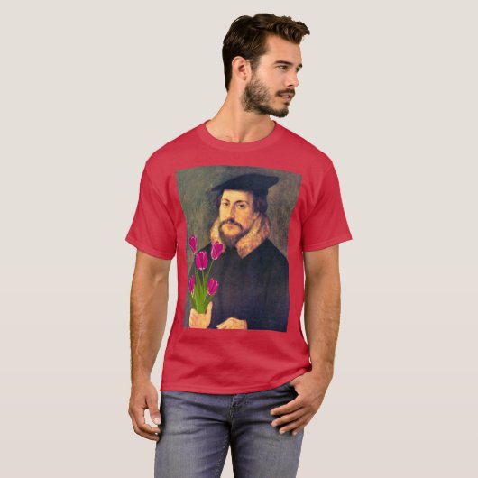 Calvin's Tulps T-Shirt (Voorkant volledig)