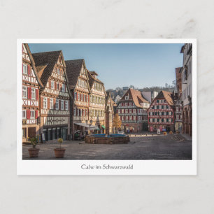 Calw Schwarzwald Briefkaart