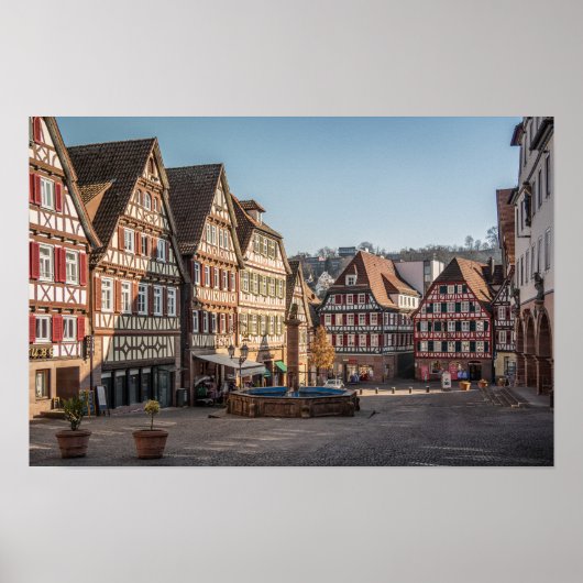 Calw Zwarte Woud Poster (Voorkant)