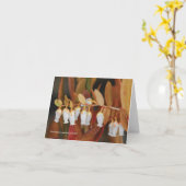 Calyculata van Chamaedaphne, leatherleaf Kaart (Gele Bloem)