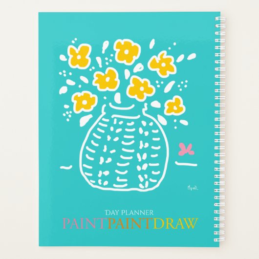 'Calypso' Butterfly Day Planner (Achterkant)