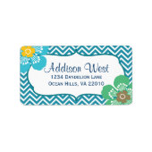 Calypso Chevron Labels (Voorkant)