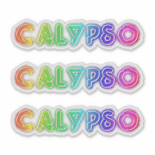 Calypso-decal Sticker (Voorkant)