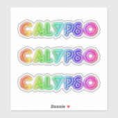 Calypso-decal Sticker (Vel)