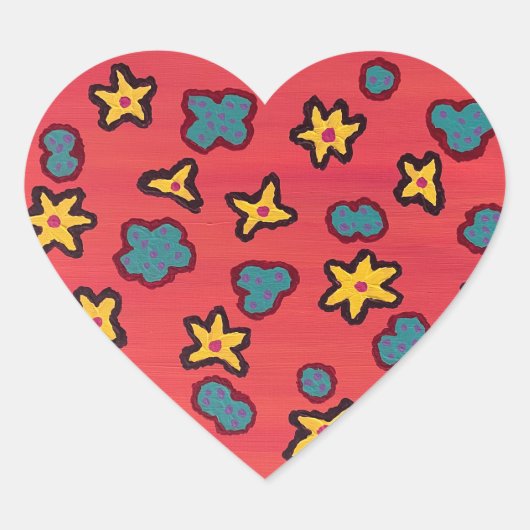 Calypso Hart sticker (Voorkant)