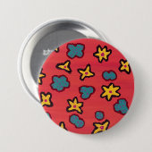 Calypso-knop Ronde Button 7,6 Cm (Voorkant /achterkant)