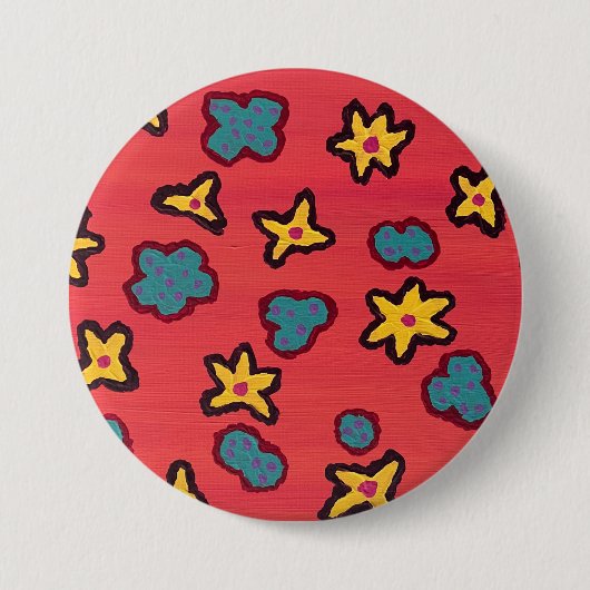 Calypso-knop Ronde Button 7,6 Cm (Voorkant)