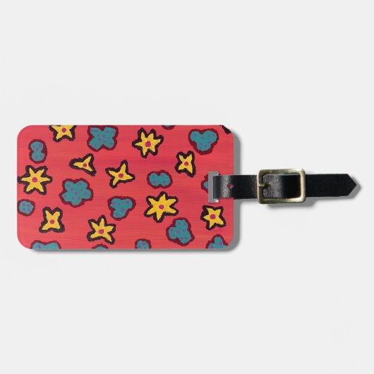 Calypso luggage tag bagagelabel (Voorkant horizontaal)