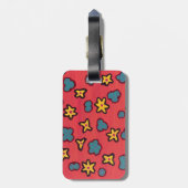 Calypso luggage tag bagagelabel (Achterkant verticaal)